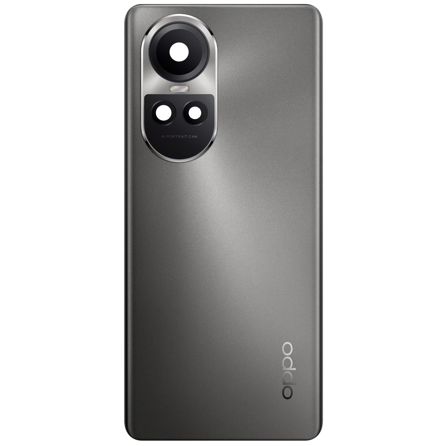 Couvercle de batterie Oppo Reno10, noir (gris argenté), Service Pack 621033000092