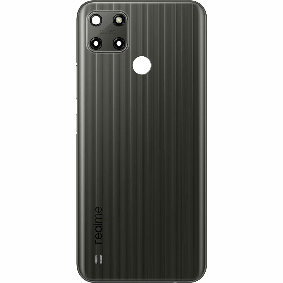 Couvercle de batterie Realme C25Y, gris métal, Service Pack 4909038