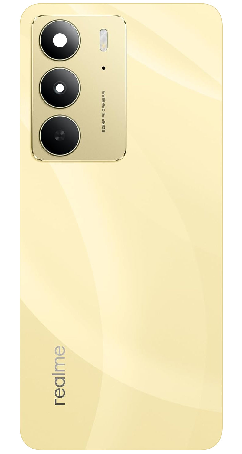 Couvercle de Batterie Realme C75 4G, Doré (Lightning Gold), Pack de Service 621033000467