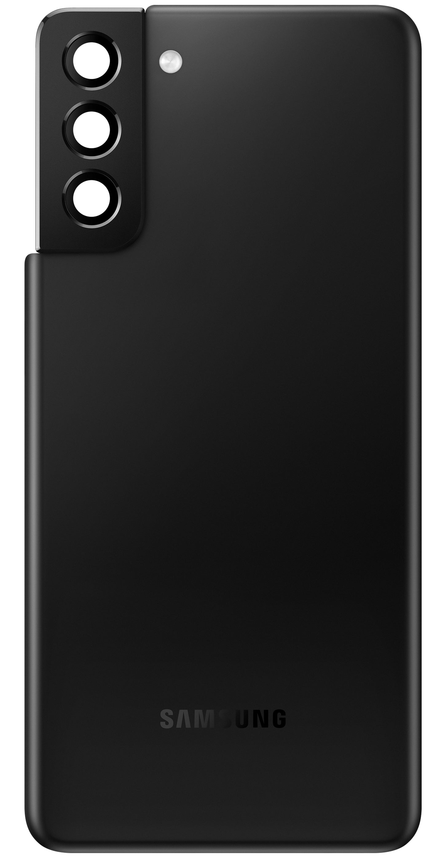 Couvercle de batterie Samsung Galaxy S21+ 5G G996, noir (noir fantôme), Service Pack GH82-24505A
