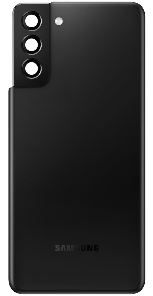 Couvercle de batterie Samsung Galaxy S21+ 5G G996, noir (noir fantôme), Service Pack GH82-24505A