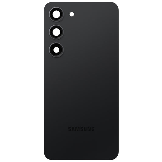 Couvercle de batterie Samsung Galaxy S23 S911, noir (noir fantôme), Service Pack GH82-30393A