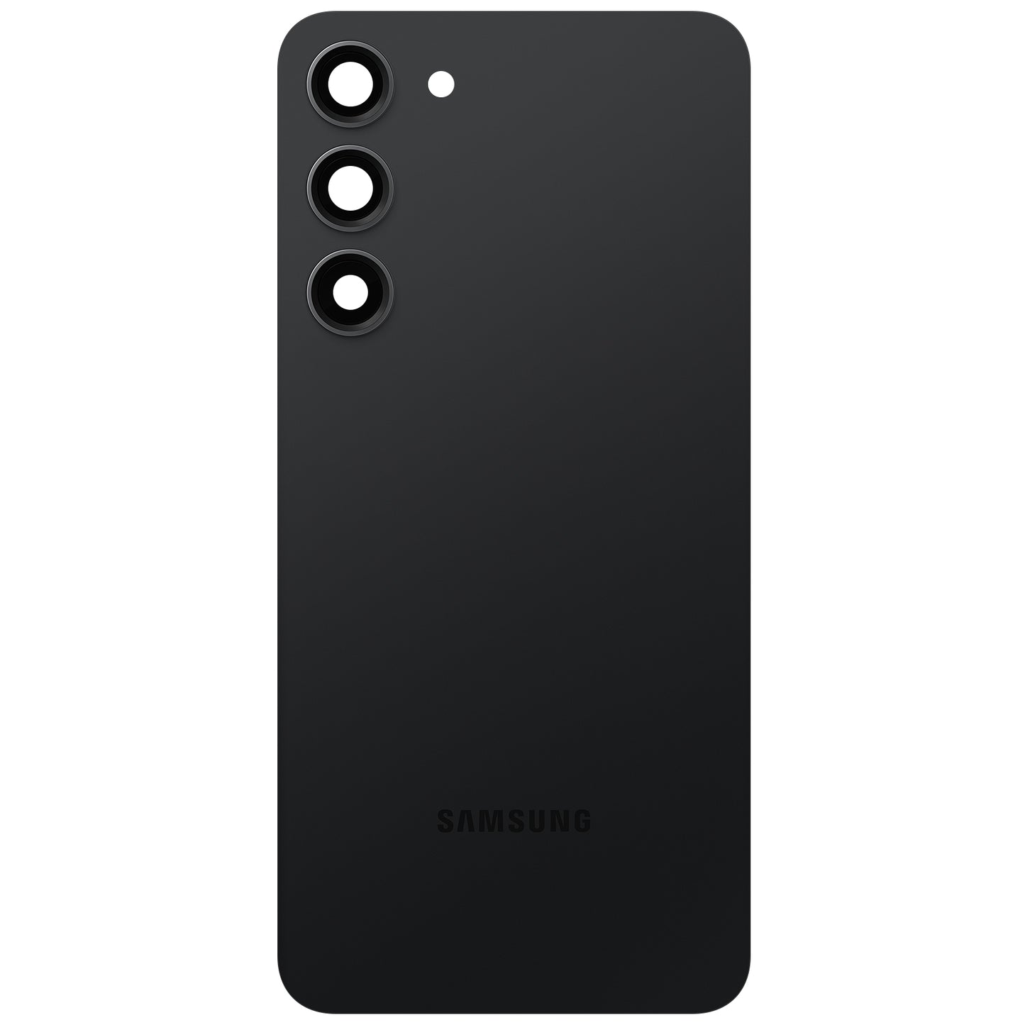 Couvercle de batterie Samsung Galaxy S23+ S916, noir (noir fantôme), Service Pack GH82-30388A