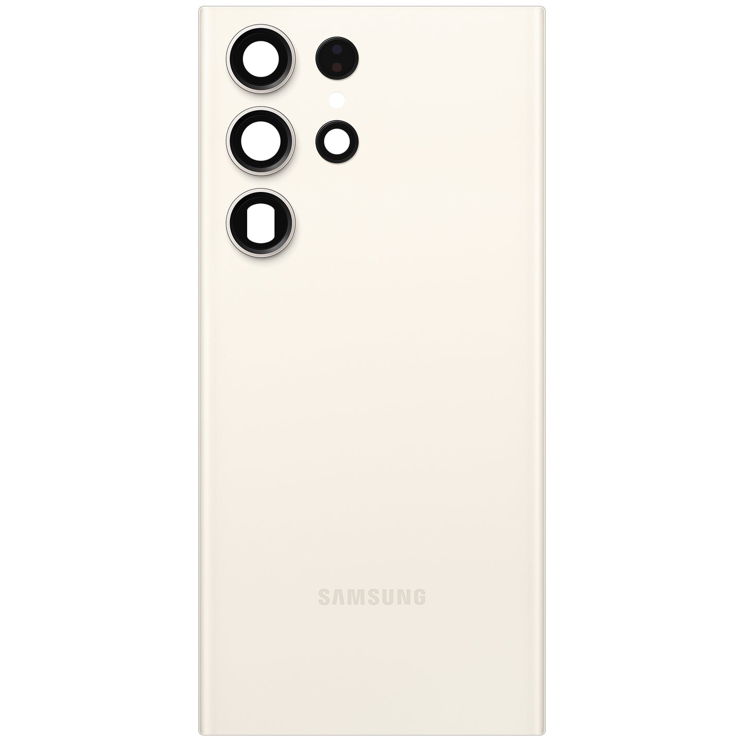 Couvercle de Batterie Samsung Galaxy S23 Ultra S918, Crème, Service Pack GH82-30400B