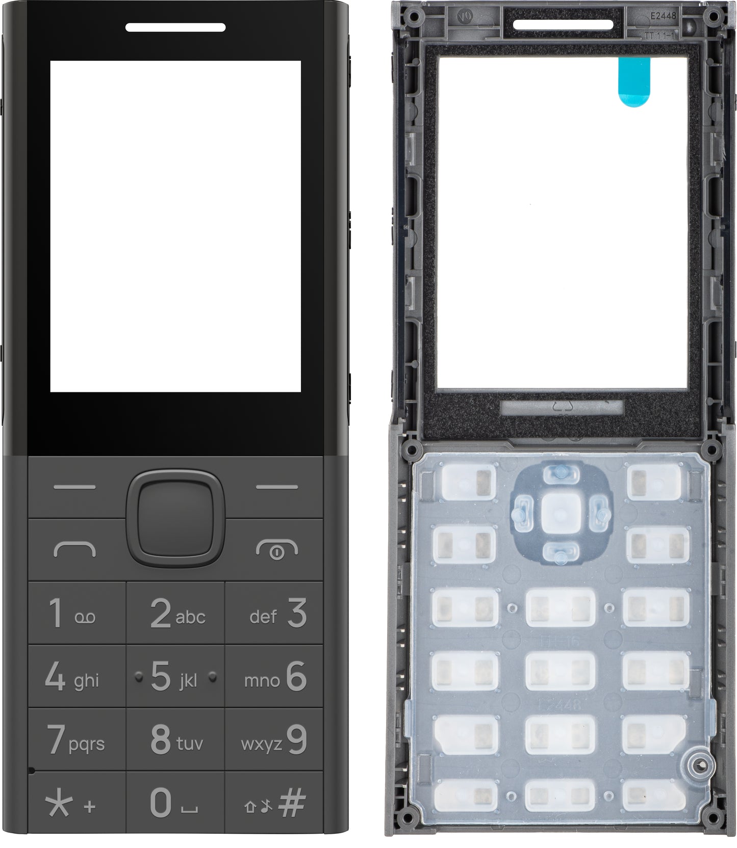 Couvercle avant pour HMD 150 Music, Gris