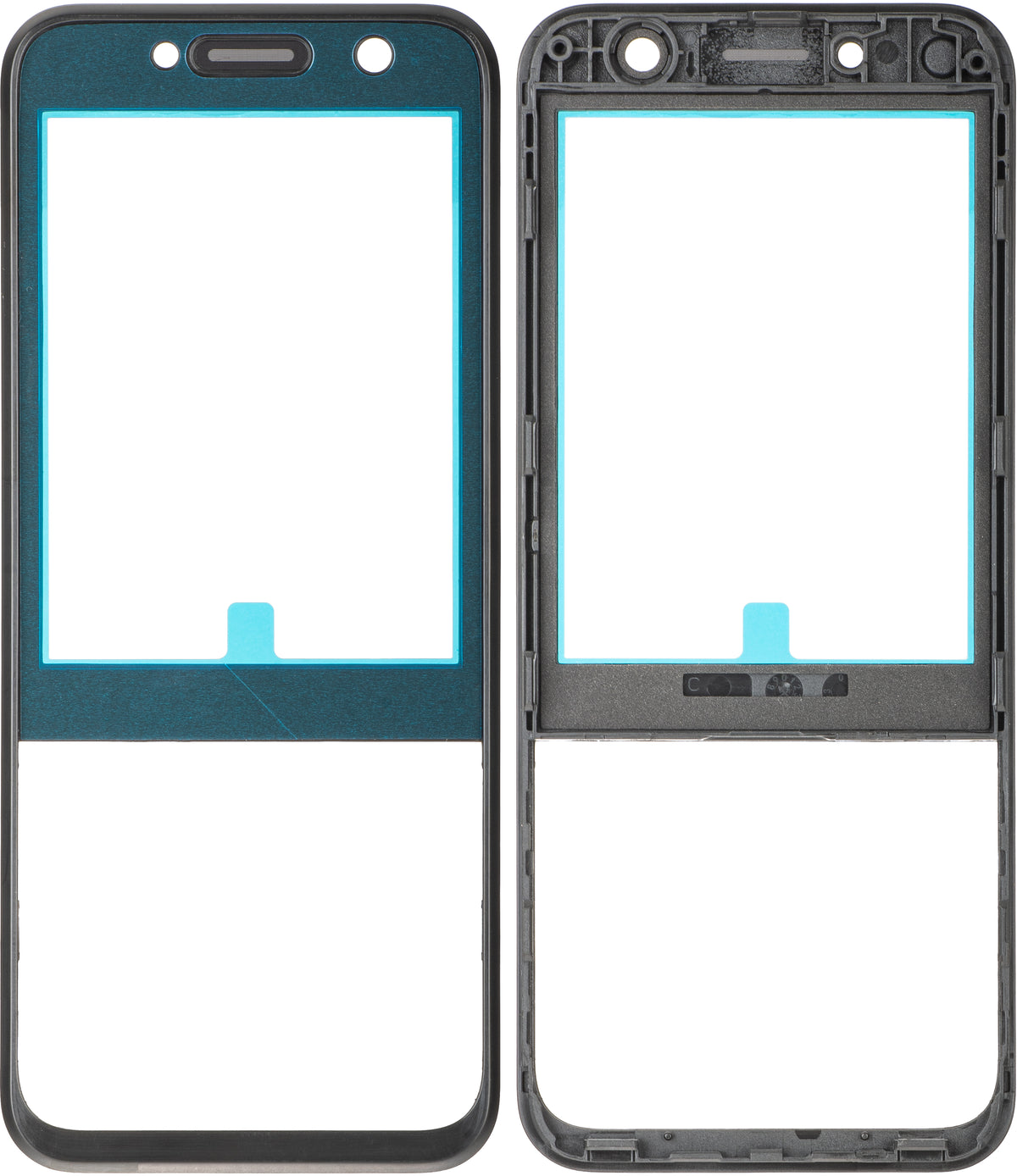 Coque avant Nokia 230 (2024), Noire, Service Pack 286913671