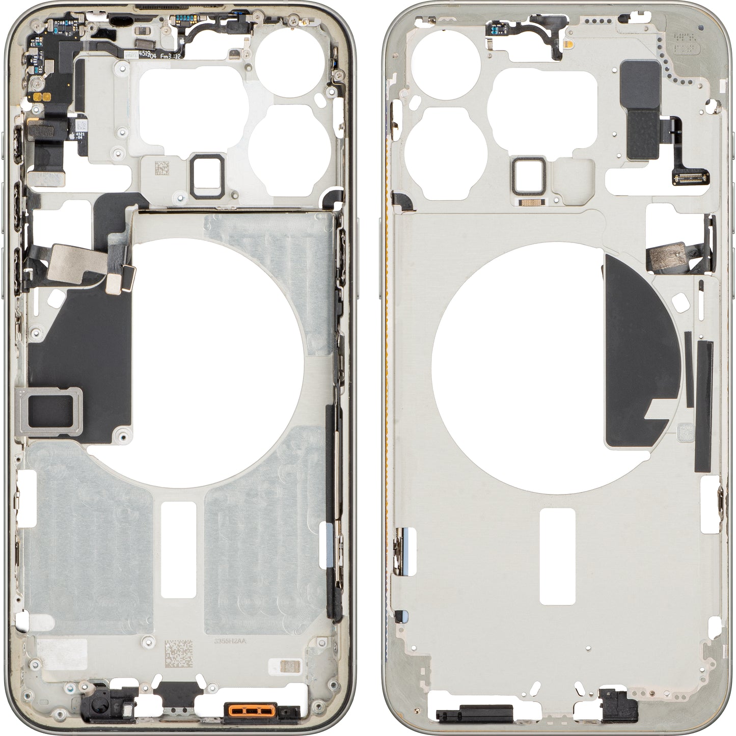 Mijloc Apple iPhone 15 Pro Max Case, Beige (Natural Titanium), Swap