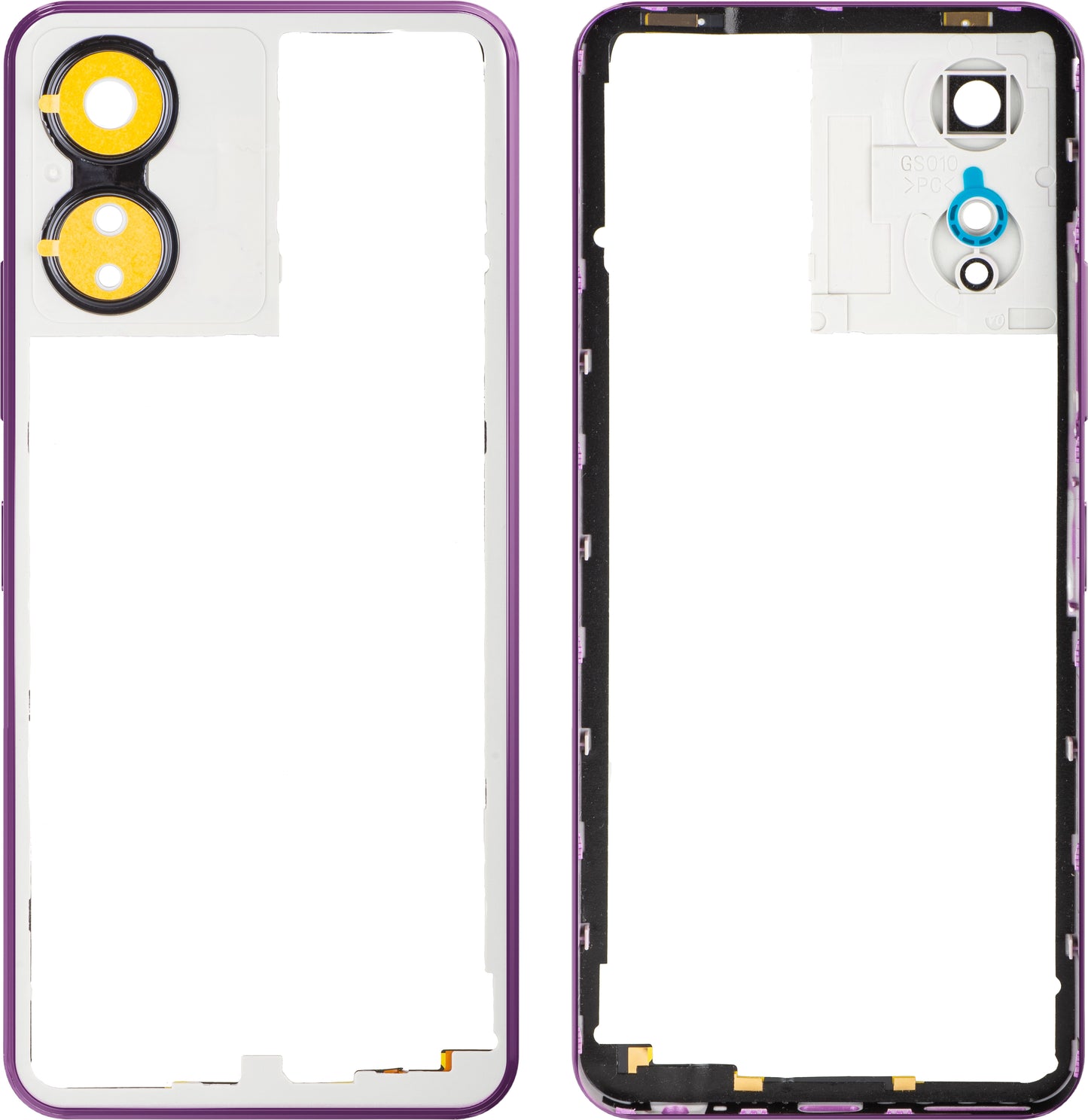 Coque centrale HMD Arc, Violet, Service Pack HGS010DQF1SH1