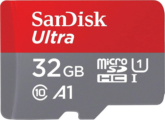 Carte mémoire SanDisk Ultra microSDHC, 32 Go, Classe 10 / UHS-1 U1 SDSQUA4-032G-GN6MN SDSQUA4-032G-GN6MN
