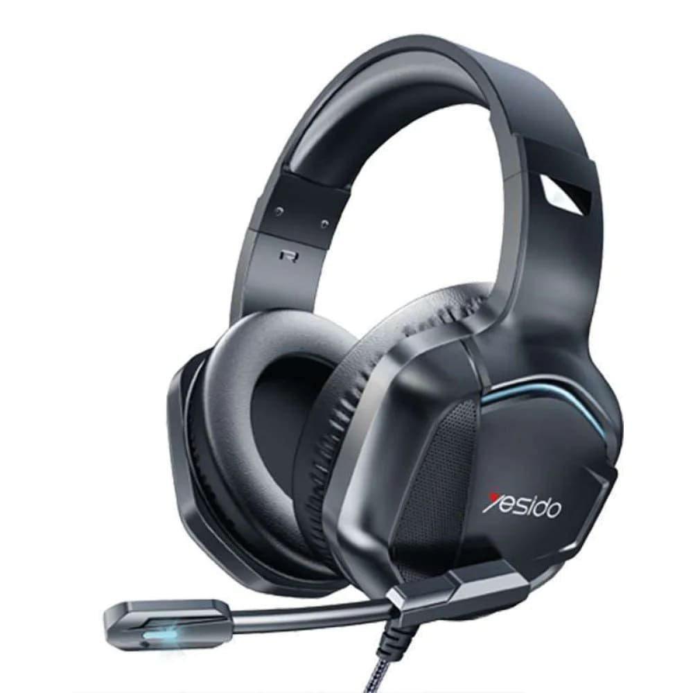 Casque Gaming 3.5mm Yesido EK01, RGB, 1.2m, Noir