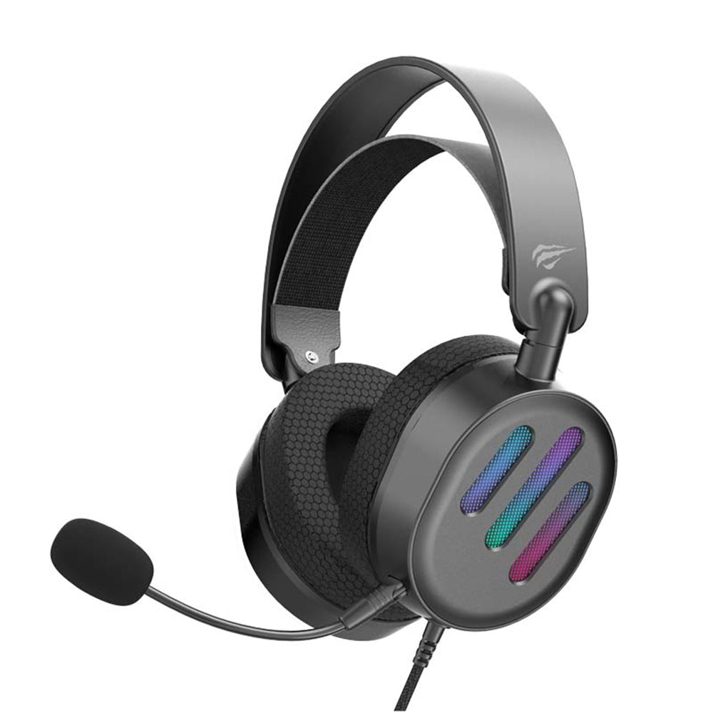 HAVIT H2038U USB Gaming Headset, 2m, Black