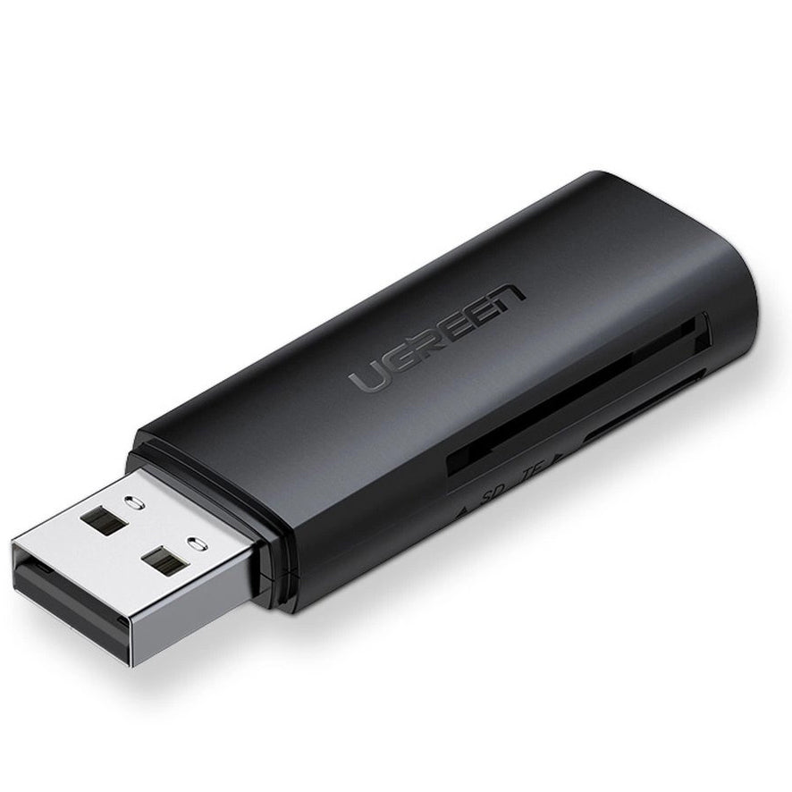 UGREEN CM264 USB 3.0 Card Reader, SD - microSD, Black