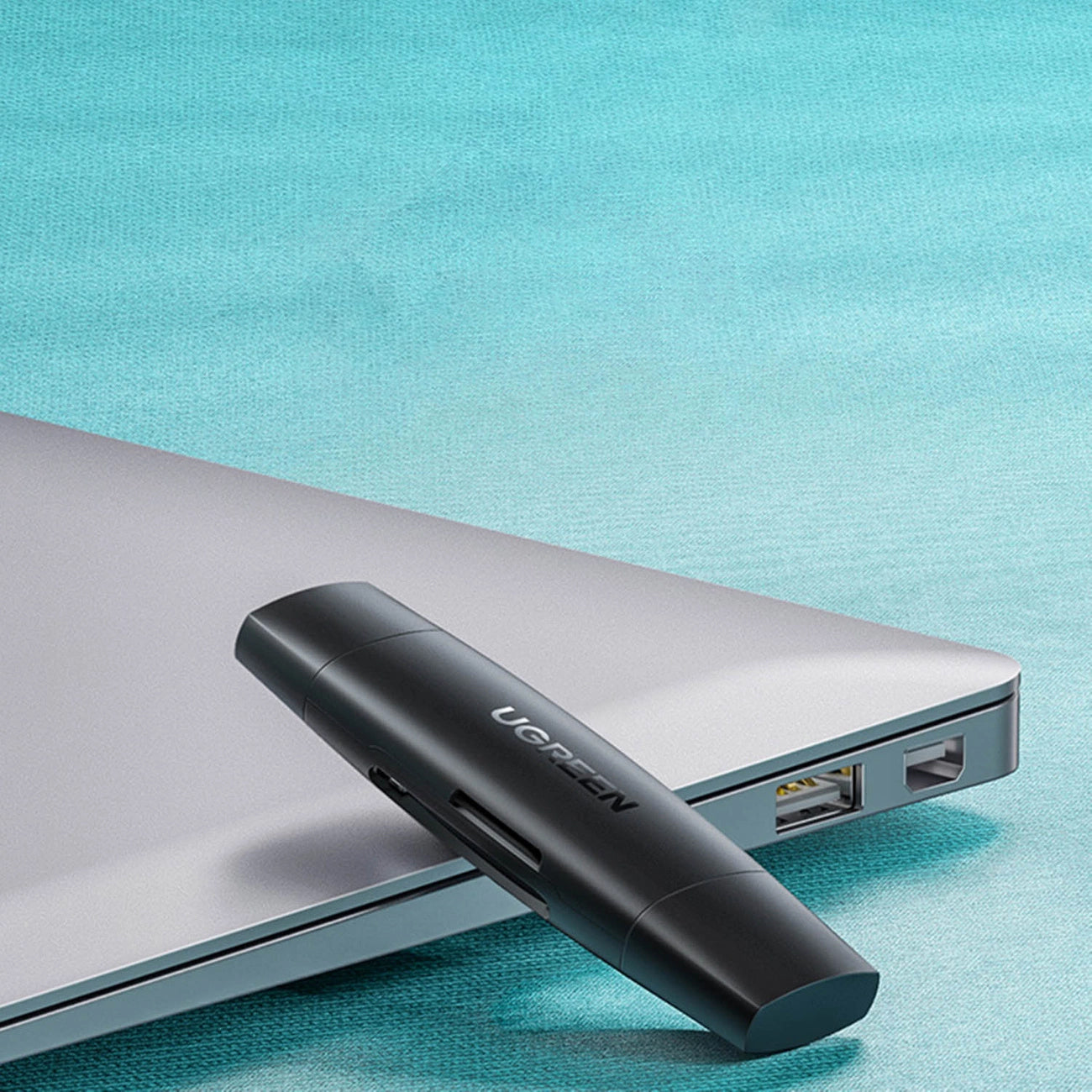Lecteur de cartes USB / USB-C UGREEN CM304, SD - microSD, noir