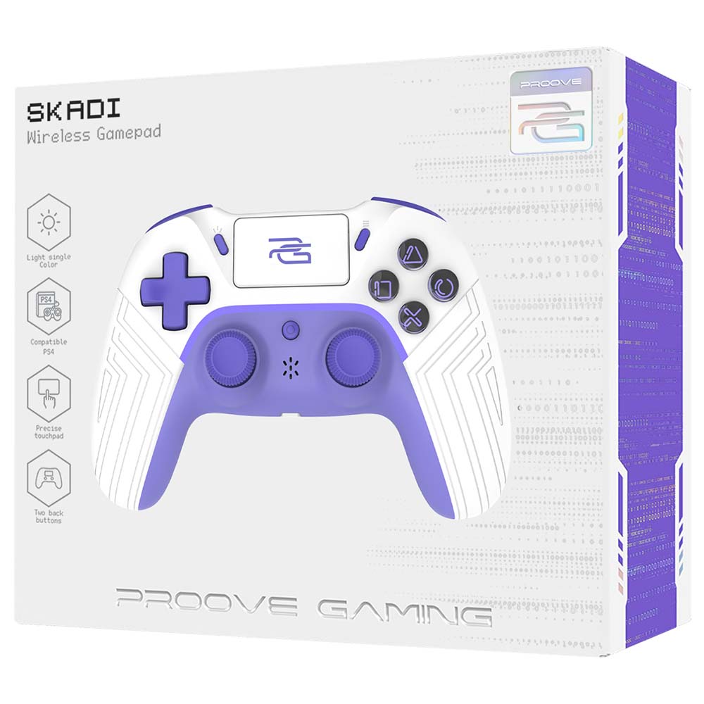 Controller Proove Skadi, Blanc Mauve WGSK00022016