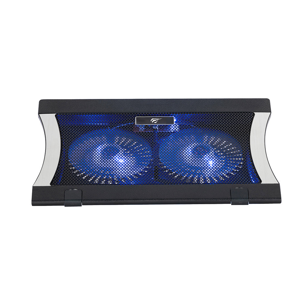 Refroidisseur HAVIT F2051 pour ordinateur portable 9 pouces - 17 pouces, Noir