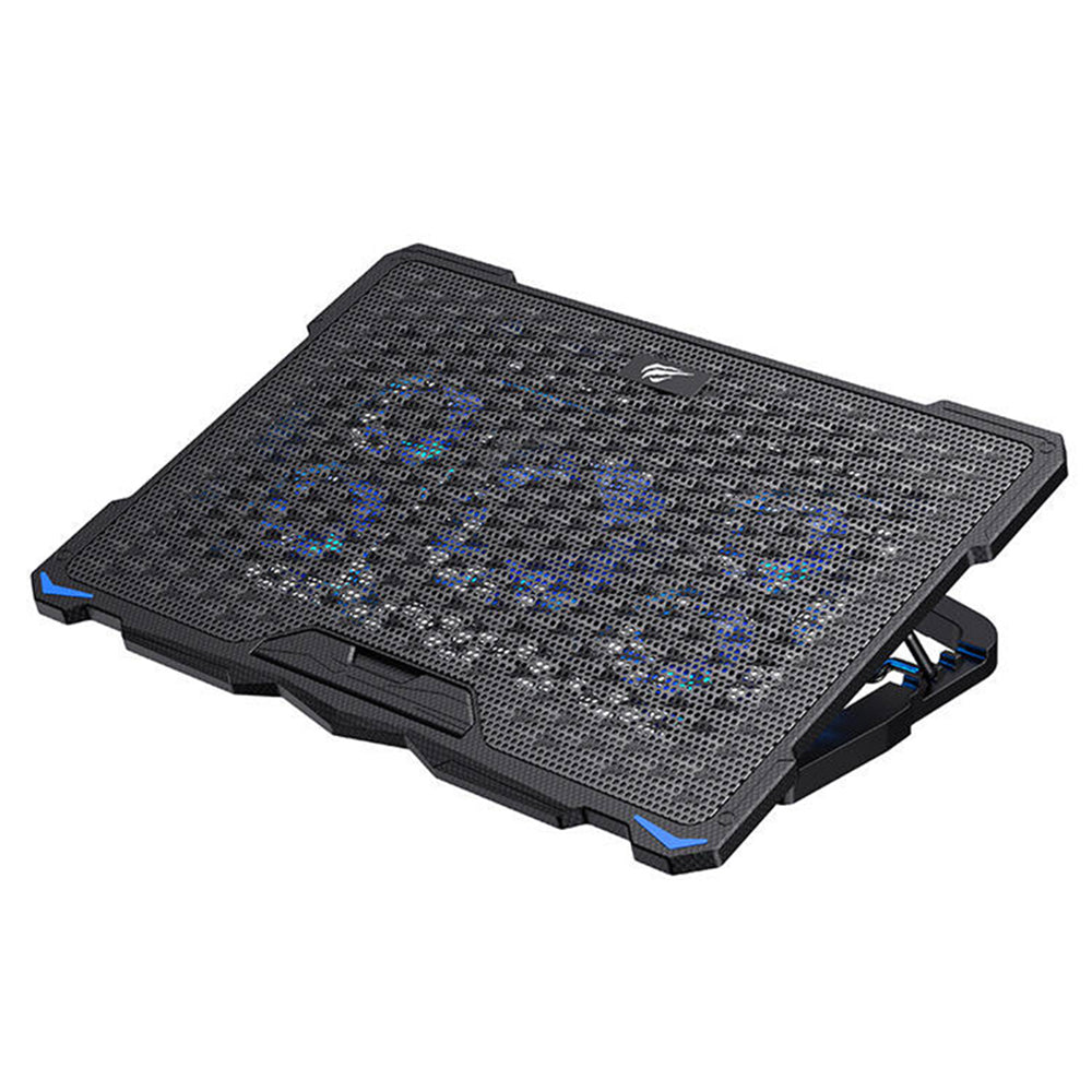 Refroidisseur HAVIT F2076, pour ordinateur portable max. 17 pouces, Noir, Reconditionné