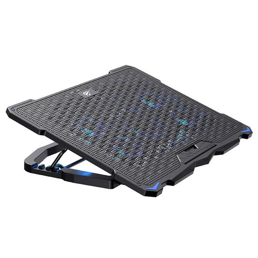 Refroidisseur HAVIT F2076, pour ordinateur portable max. 17 pouces, Noir, Reconditionné