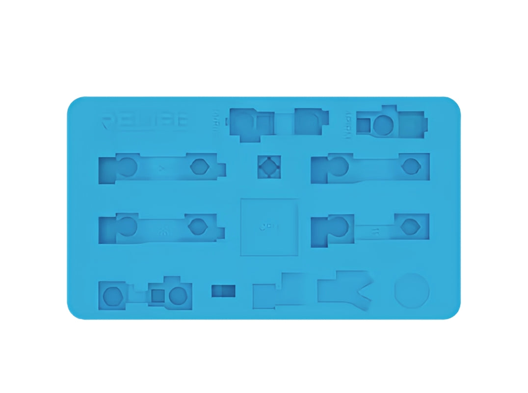 Tapis de service Relife RL-004FA, 500mm x 350mm, Bleu
