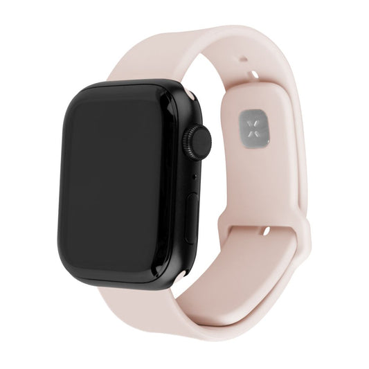 Bracelet Fixed Silicone Sporty pour Apple Watch 42mm / 41mm / 40mm / 38mm Series, Rose