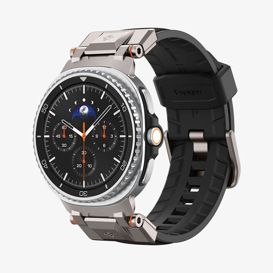 Bracelet Spigen DuraPro Armor pour Samsung Galaxy Watch9 / Watch8 / Watch8 Classic Series, Gris AMP10118