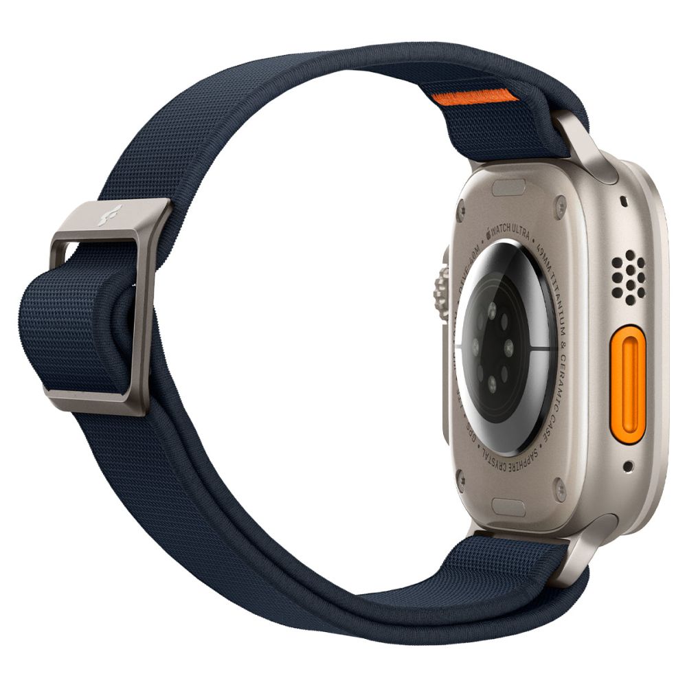 Bracelet Spigen Fit Lite Ultra pour Apple Watch 49mm / 46mm / 45mm / 44mm / 42mm Series, Bleu Marine AMP05984