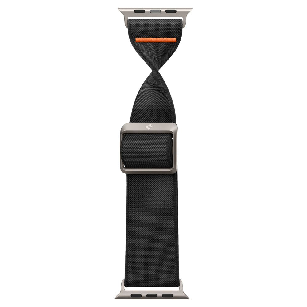 Bracelet Spigen Fit Lite Ultra pour Apple Watch 49mm / 46mm / 45mm / 44mm / 42mm Series, Noir AMP05983