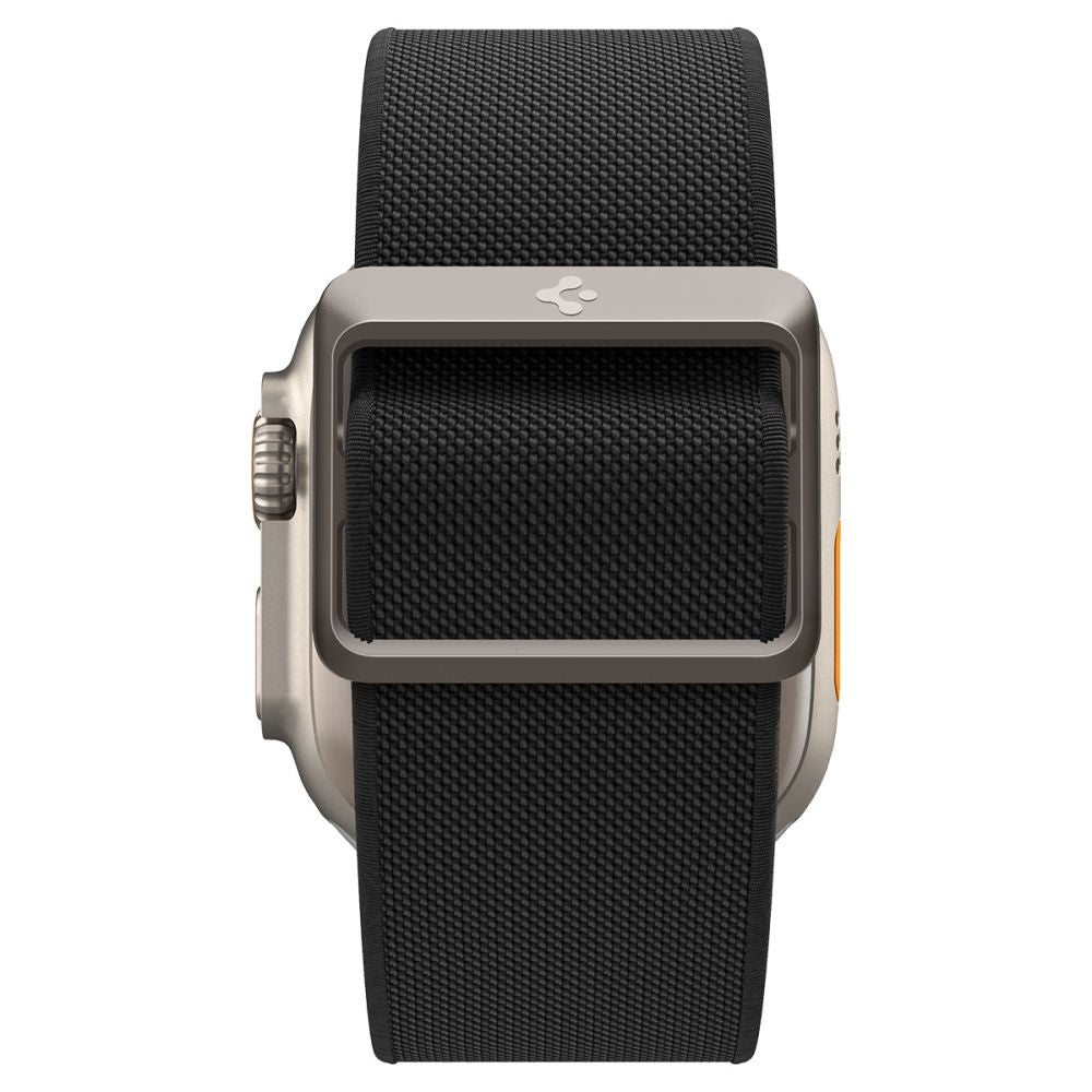 Bracelet Spigen Fit Lite Ultra pour Apple Watch 49mm / 46mm / 45mm / 44mm / 42mm Series, Noir AMP05983
