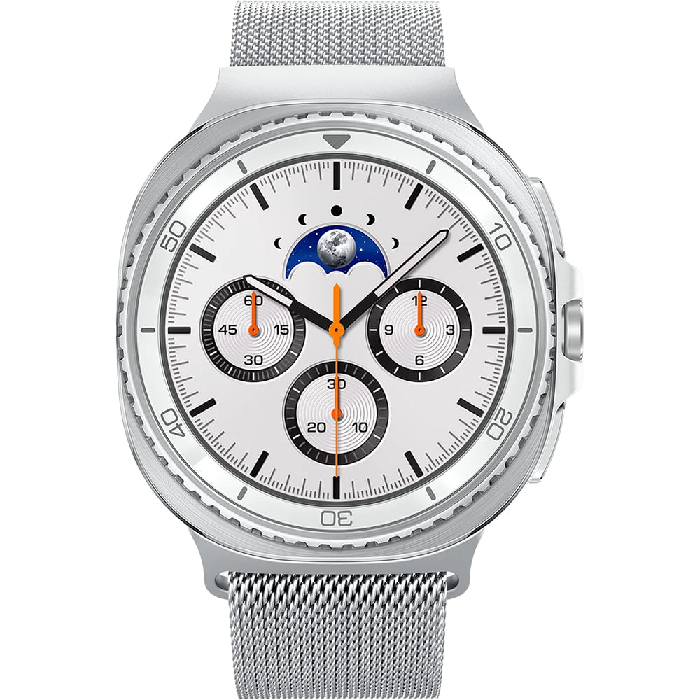 Bracelet Spigen Metal Fit pour Samsung Galaxy Watch9 / Watch8 / Watch8 Classic Series, Argenté AMP10121