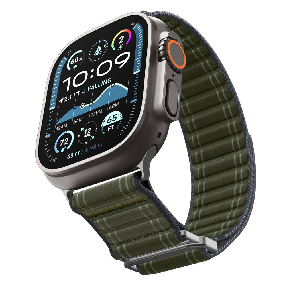Bracelet Spigen WBF0 pour Apple Watch 49mm / 46mm / 45mm / 44mm Series, Vert AMP10142