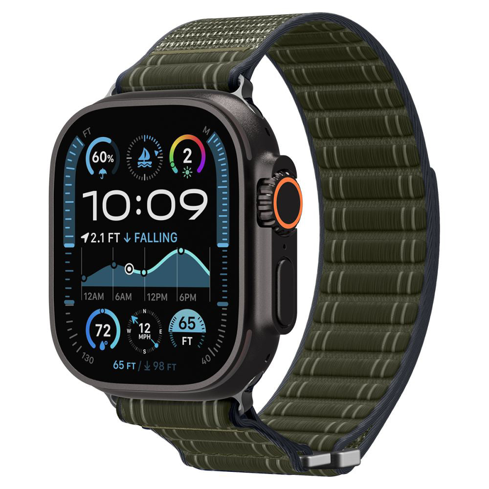 Bracelet Spigen WBF0 pour Apple Watch 49mm / 46mm / 45mm / 44mm Series, Vert AMP10142