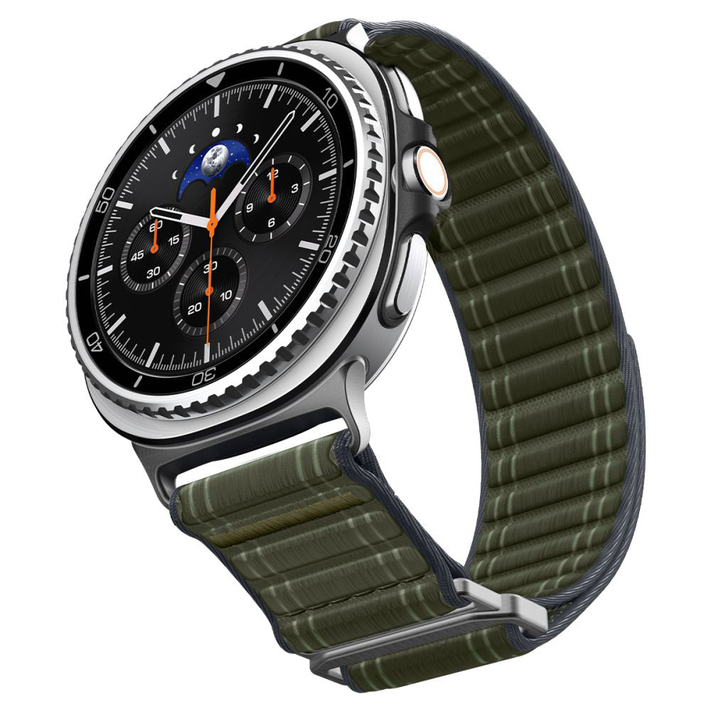 Bracelet Spigen WBF0 pour Samsung Galaxy Watch8 / Watch8 Classic Series, Vert AMP10154