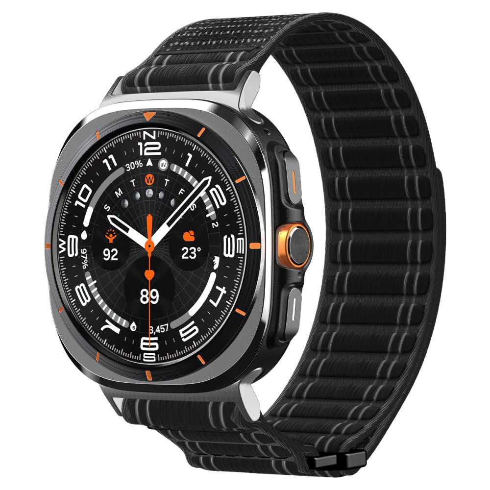Bracelet Spigen WBF0 pour Samsung Galaxy Watch Ultra, Noir AMP10146