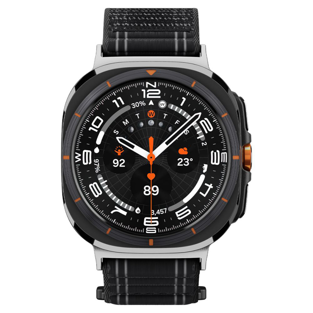 Bracelet Spigen WBF0 pour Samsung Galaxy Watch Ultra, Noir AMP10146