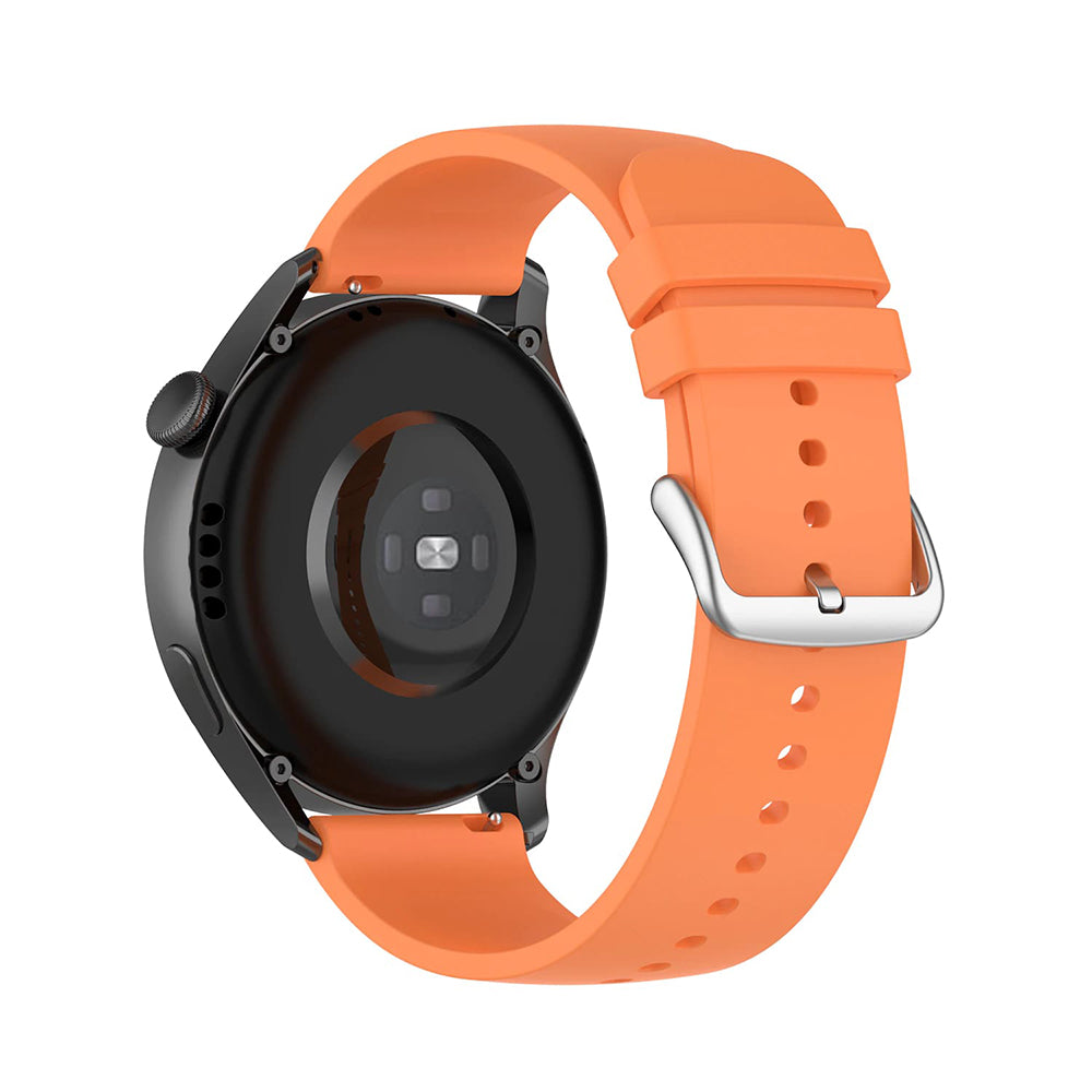 Bracelet Techsuit W001 pour Samsung Galaxy Watch / Huawei Watch Series, 22mm, Orange