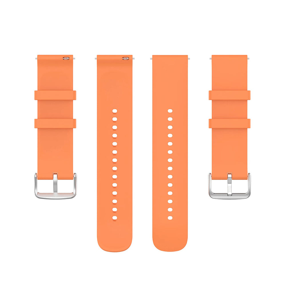 Bracelet Techsuit W001 pour Samsung Galaxy Watch / Huawei Watch Series, 22mm, Orange