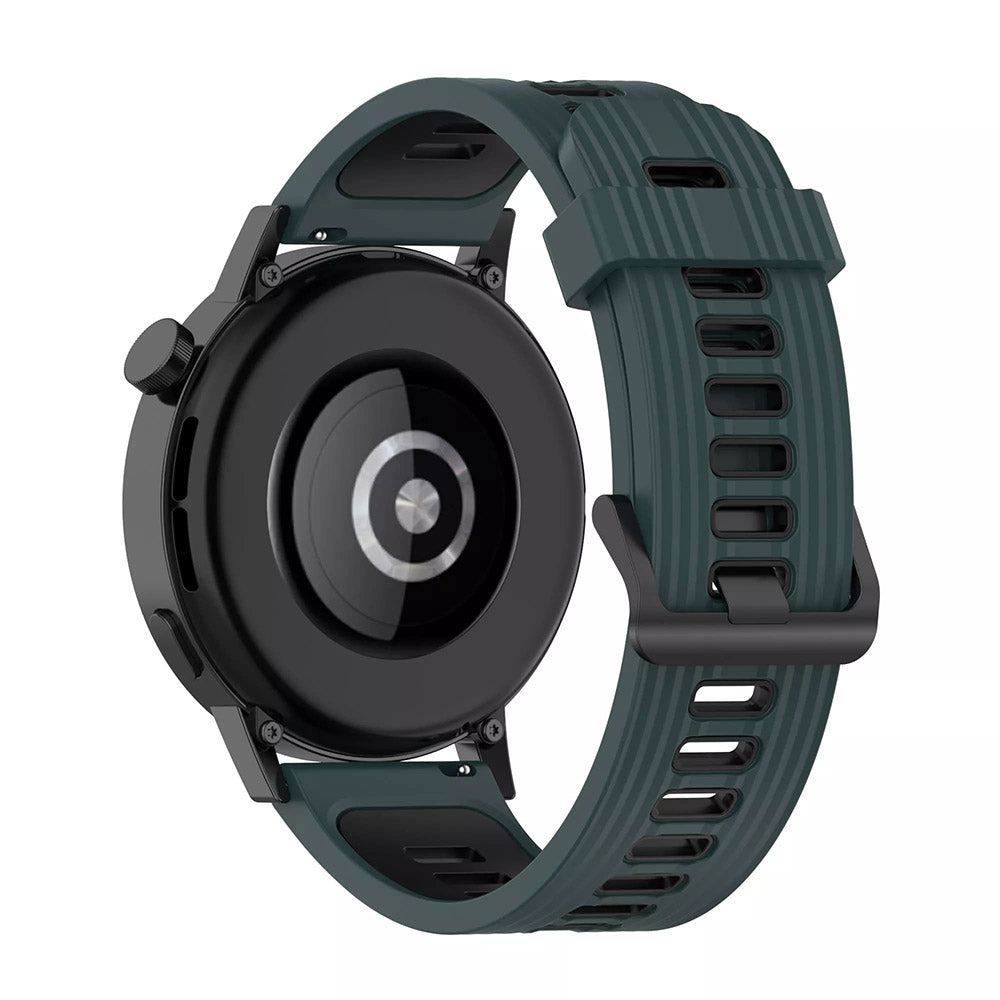 Bracelet Techsuit W002 pour Samsung Galaxy Watch / Huawei Watch Series, 20mm, Vert