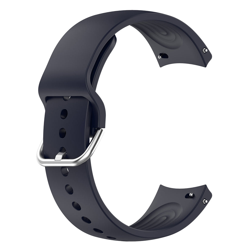 Bracelet Techsuit W003 pour Huawei Watch / Xiaomi Watch Series, 22mm, Bleu Marine