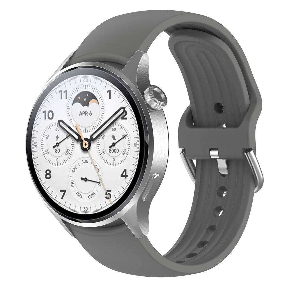 Bracelet Techsuit W003 pour Huawei Watch / Xiaomi Watch Series, 22mm, Gris