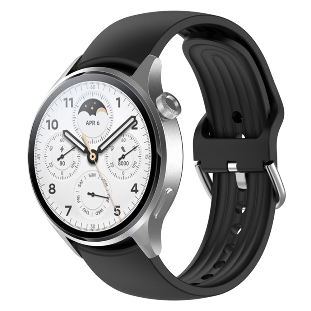 Bracelet Techsuit W003 pour Huawei Watch / Xiaomi Watch Series, 22mm, Noir