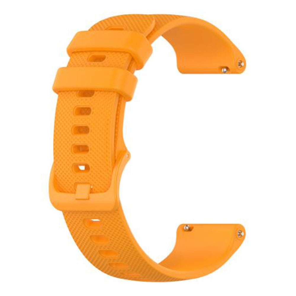 Bracelet Techsuit W006 pour Huawei Watch / Garmin Watch Series, 18mm, Orange