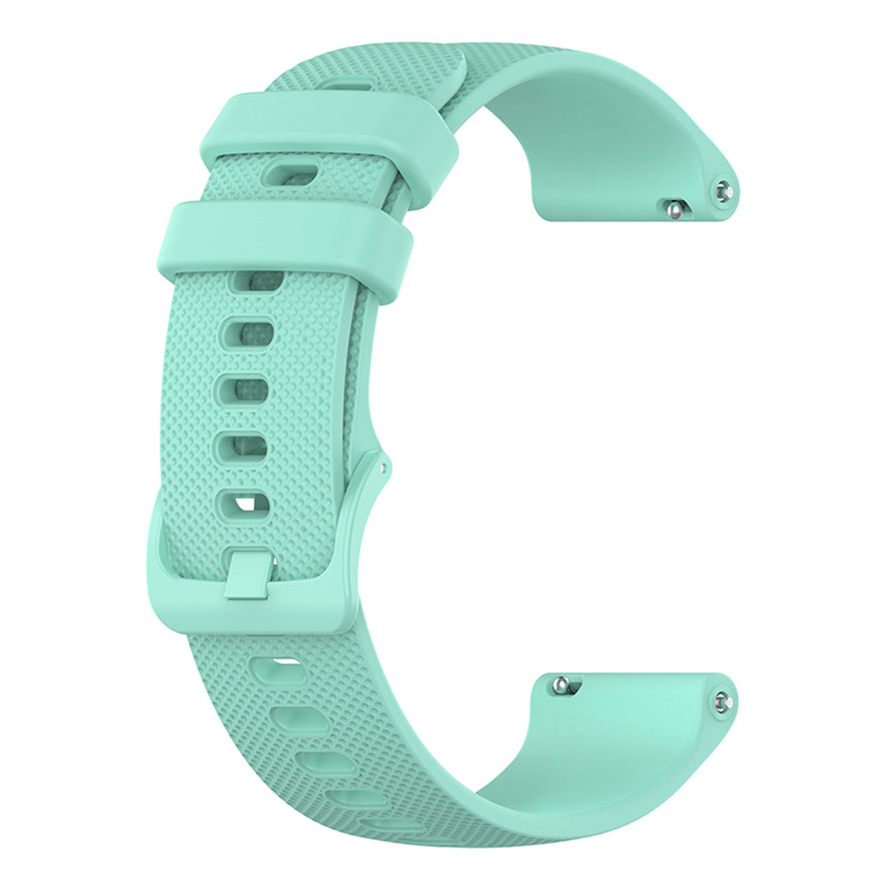 Bracelet Techsuit W006 pour Huawei Watch / Garmin Watch Series, 18mm, Turquoise
