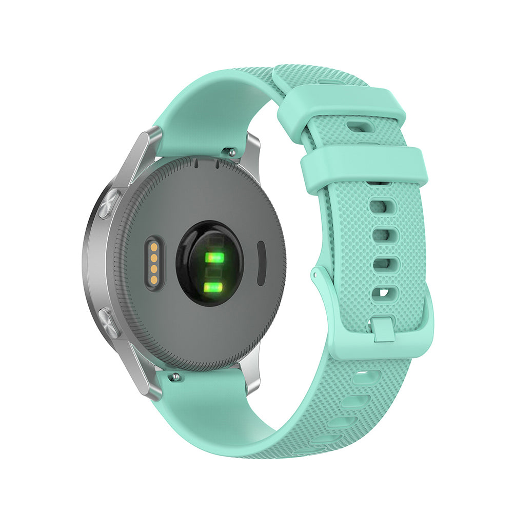 Bracelet Techsuit W006 pour Huawei Watch / Garmin Watch Series, 18mm, Turquoise