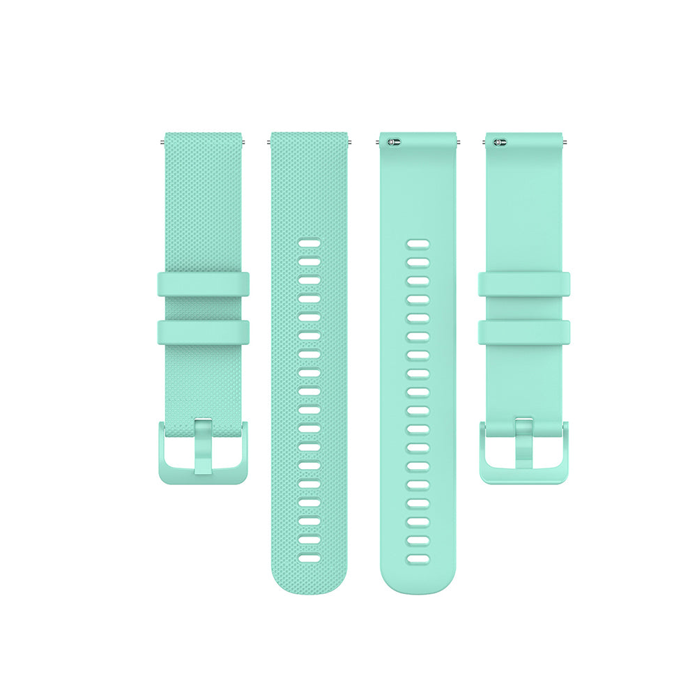 Bracelet Techsuit W006 pour Huawei Watch / Garmin Watch Series, 18mm, Turquoise