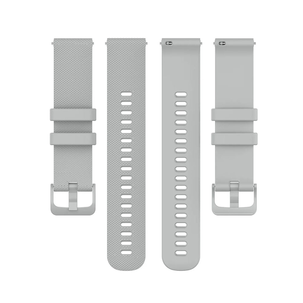 Bracelet Techsuit W006 pour Samsung Galaxy Watch / Huawei Watch Series, 20mm, Gris