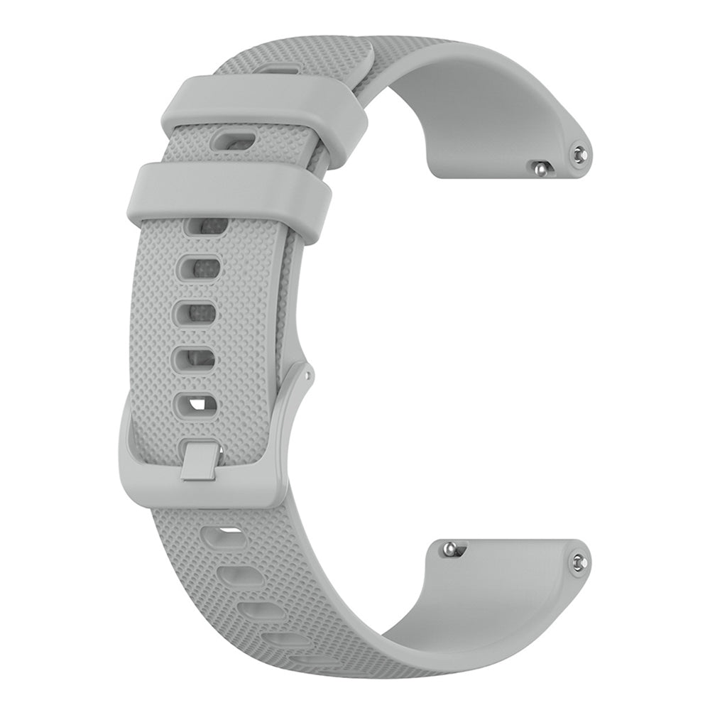 Bracelet Techsuit W006 pour Samsung Galaxy Watch / Huawei Watch Series, 20mm, Gris