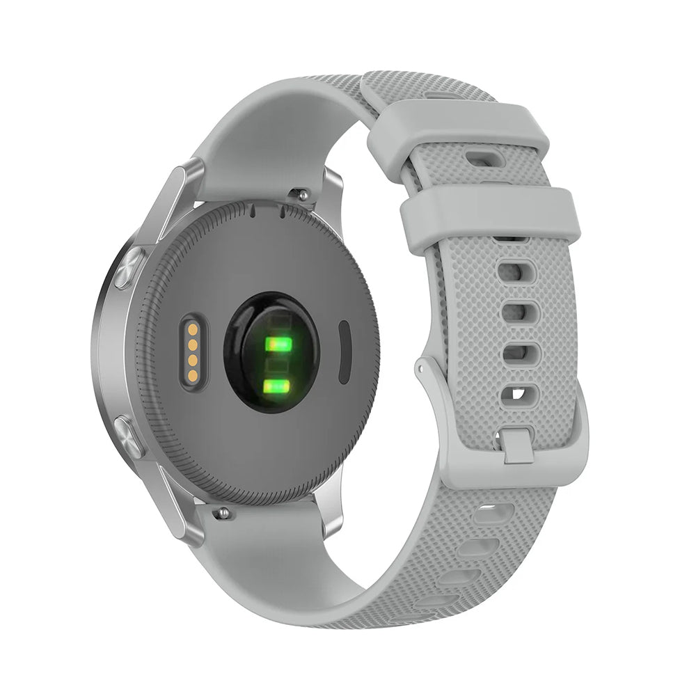 Bracelet Techsuit W006 pour Samsung Galaxy Watch / Huawei Watch Series, 20mm, Gris
