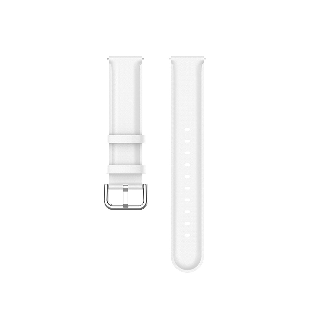 Bracelet Techsuit W007PU pour Samsung Galaxy Watch / Huawei Watch Series, 22mm, Blanc