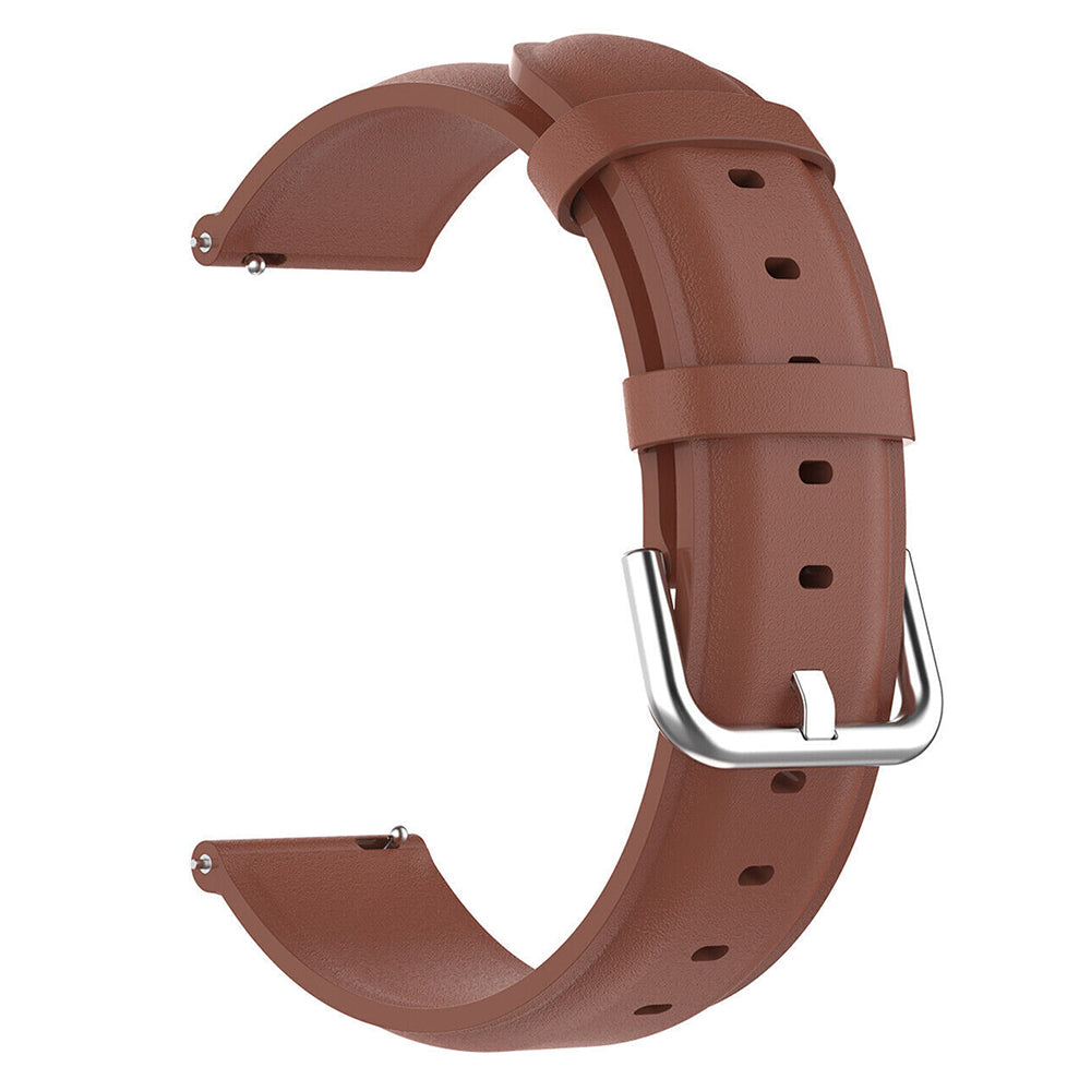 Bracelet Techsuit W007PU pour Samsung Galaxy Watch / Huawei Watch Series, Marron