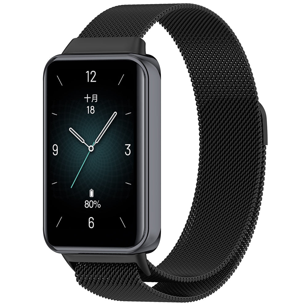 Bracelet Techsuit W009 pour Honor Band 9, Noir