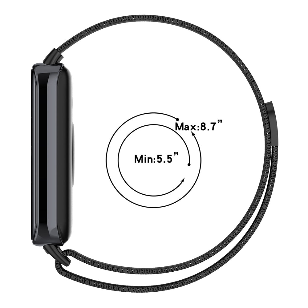 Bracelet Techsuit W009 pour Honor Band 9, Noir